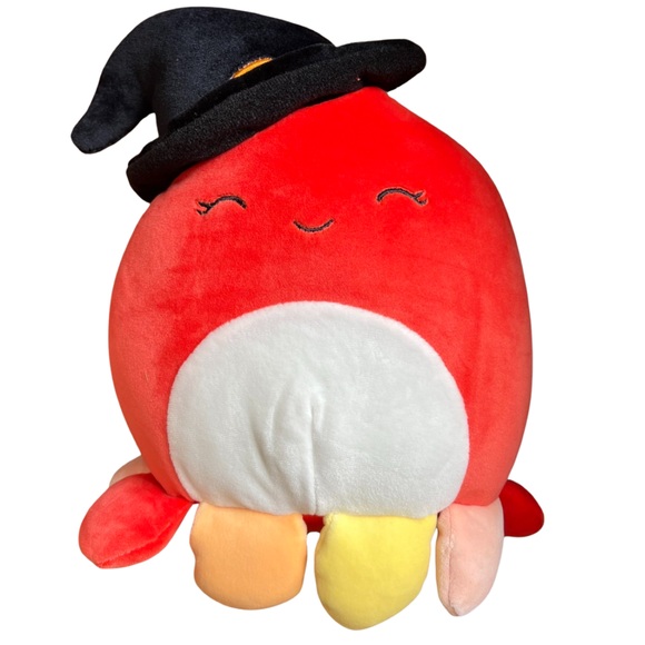 8” Squishmallow Detra the Halloween Witch Octopus - Picture 1 of 5